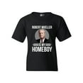 thumbnail image 1 of Robert Mueller Is My Homeboy USA Support Political DT Youth Kids T-Shirt Tee, 1 of 2