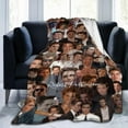 thumbnail image 1 of Robert Pattinson Blanket Anti-Pilling Throw Blanket Plush Blanket Lightweight & Ultra-Soft, Warm & Comfy Flannel Fleece Blanket for Couch, Bed, Sofa, 50x60, 1 of 6