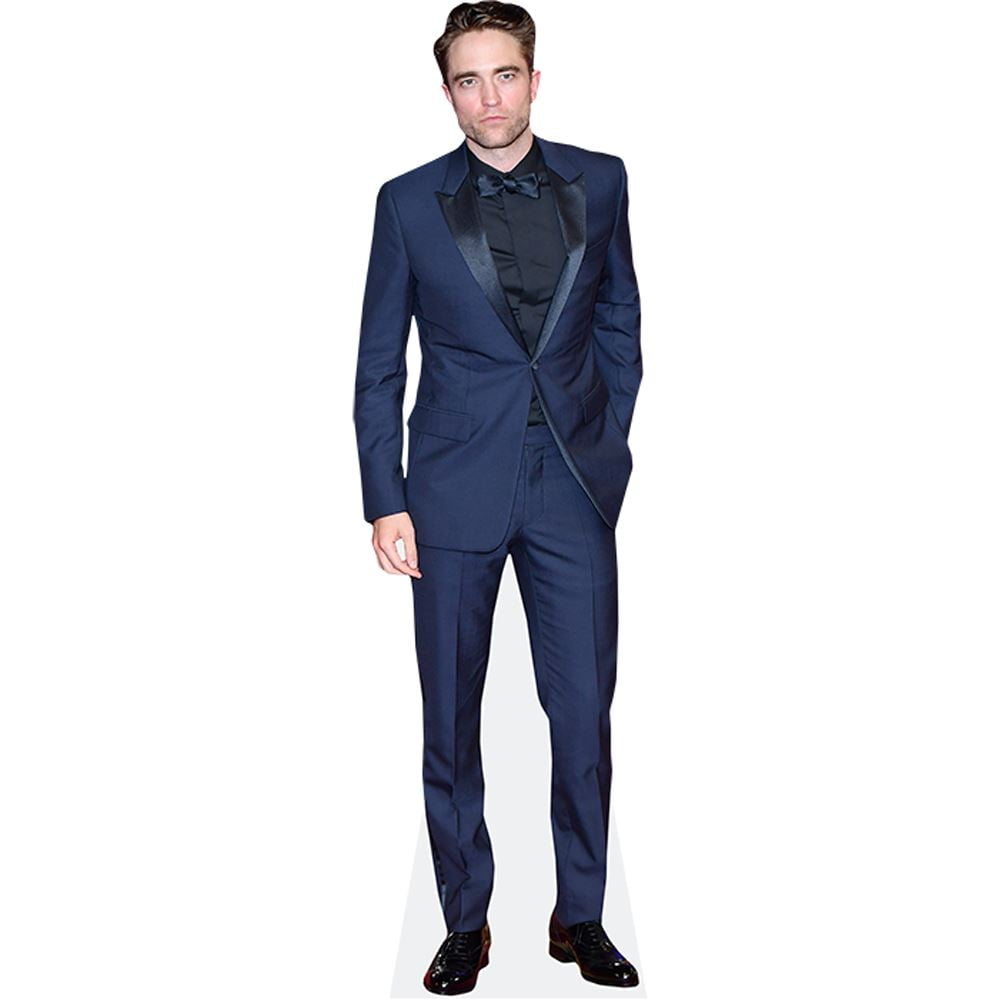 Robert Pattinson (Blue Suit) Mini Cardboard Cutout Standee