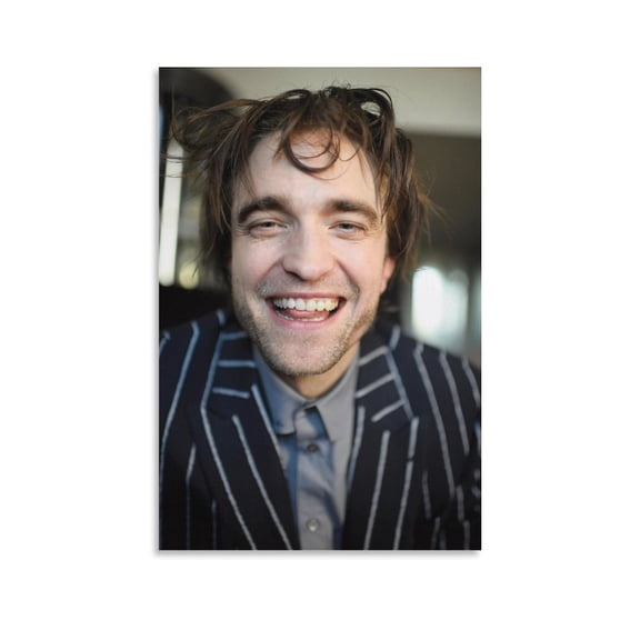 Robert Pattinson British Actor Poster Canvas Poster Wall Art Picture Prints Hanging Photo Gift Decor Home Posters Artworks 12x18inch(30x45cm)