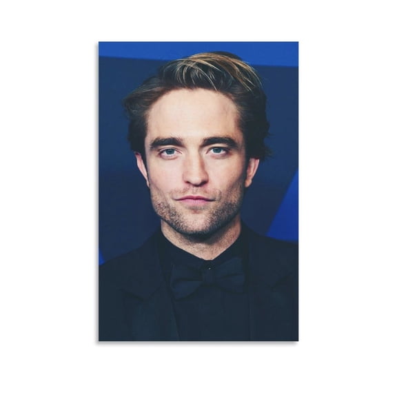 Robert Pattinson British Poster Actor Wall Art Poster Scroll Canvas Painting Picture Living Room Decor Home 12x18inch(30x45cm)