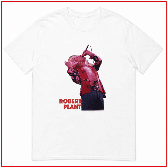 Robert Plant 1975 Classic Rock Band Fan Unisex T-Shirt V24135 Size S-5XL