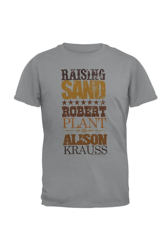 Robert Plant & Alison Krauss Men's Country Style Soft Short Sleeve T Shirt