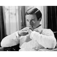 thumbnail image 1 of Robert Redford seated in sweater as Jay Gatsby 1974 The Great Gatsby 8x10 photo, 1 of 1