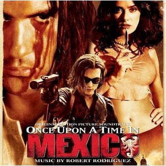 Robert Rodriguez, Various - (Original Motion Picture Soundtrack) Once Upon A Time In Mexico (CD) VG+