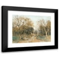 thumbnail image 1 of Robert Russ 24x19 Black Modern Framed Museum Art Print Titled - Early Spring, Penzinger Au, 1 of 5