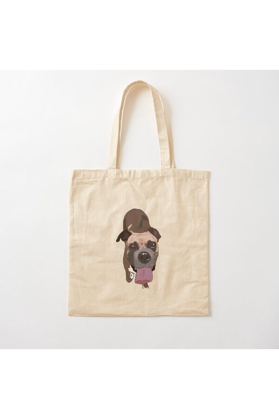 Robert'S Dog Canvas Tote Bags, Reusable Shopping Bag