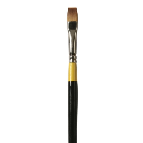 Robert Simmons Acrylic Brush, Flat Wash, 1/2"
