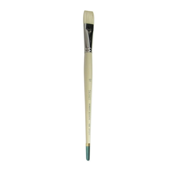 Robert Simmons Signet Brush, Long Handle, Bright, 12