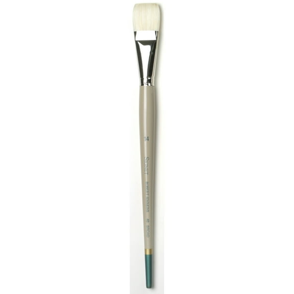 Robert Simmons Signet Brush, Long Handle, Broad, 14