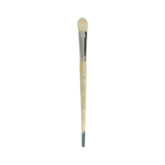 Robert Simmons Signet Brush, Long Handle, Filbert, 12