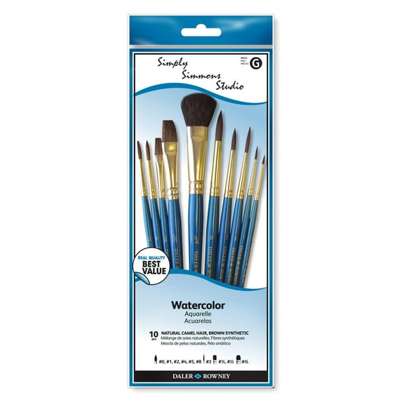 Robert Simmons Simply Simmons Studio Brush Set, CB10S1