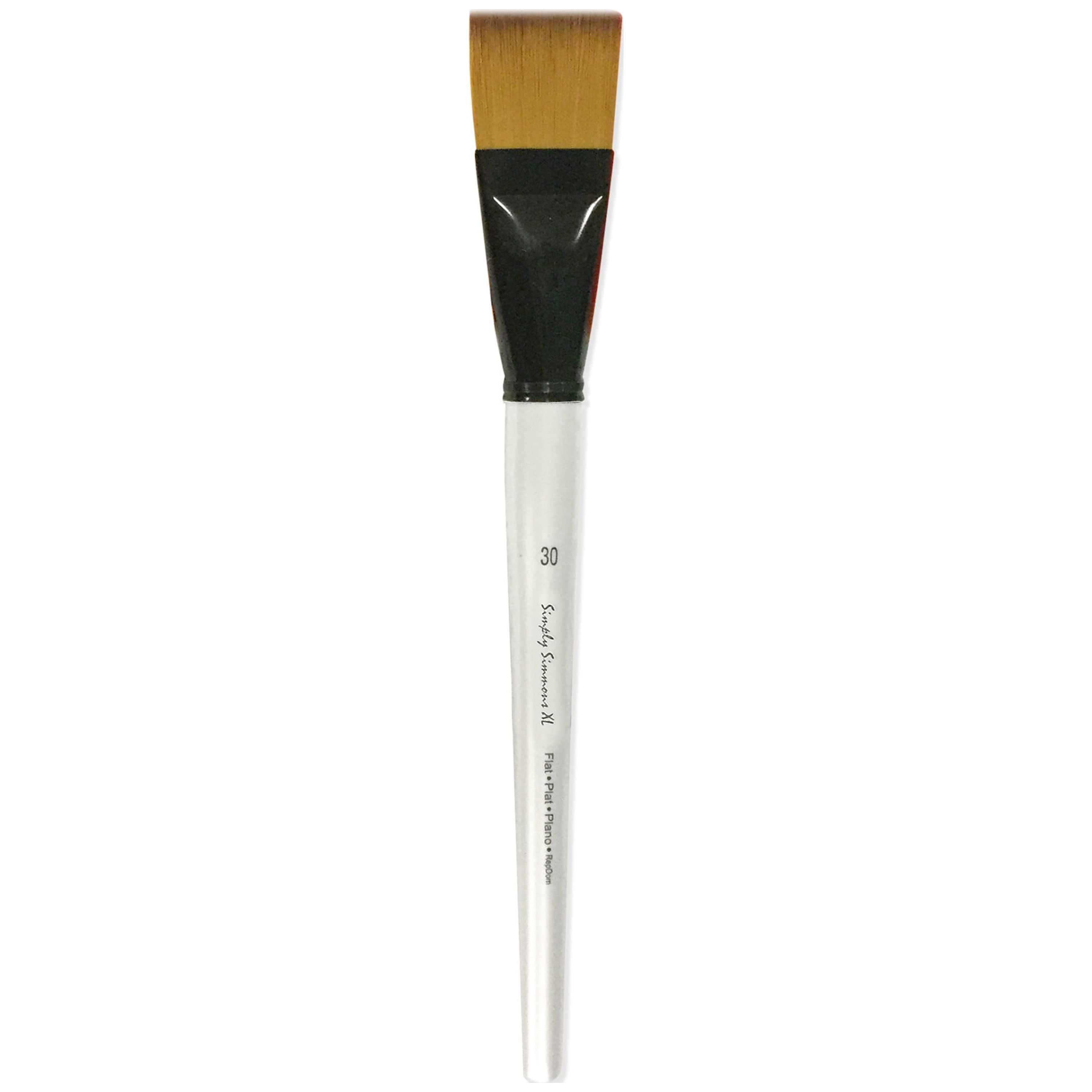 グランド牧場 セレクトセール Robert Simmons Simply Simmons XL Brush, Soft Synthetic, Flat ヘアスタイリング用品