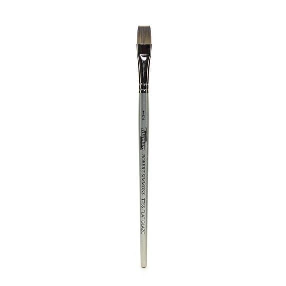 Robert Simmons Titanium Brush - Shader, Short Handle, Size 16