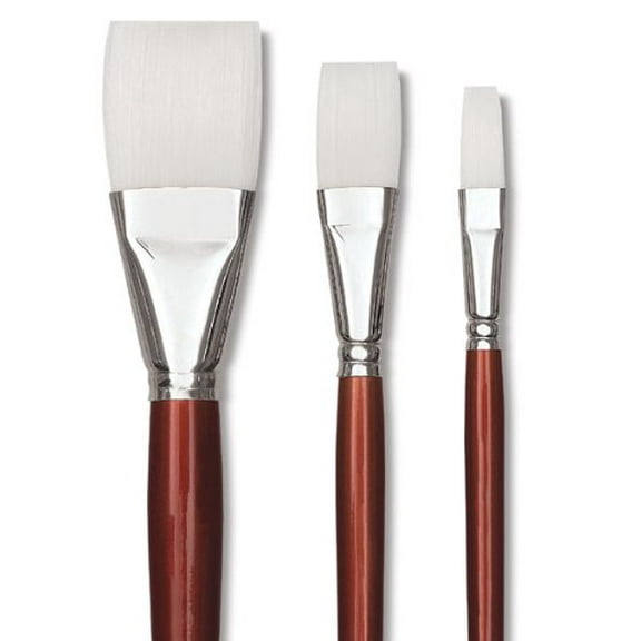 Robert Simmons White Sable Short Handle Brushes 1 1/2 in. one Stroke 721