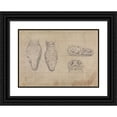thumbnail image 1 of Robert Smirke 14x11 Black Ornate Wood Framed Double Matted Museum Art Print Titled: Study of the Head of a Snake, 1 of 5