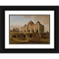 thumbnail image 1 of Robert Smith 14x11 Black Ornate Wood Framed Double Matted Museum Art Print Titled: The Kila Kona Masjid, Purana Qila, Delhi, 1 of 5