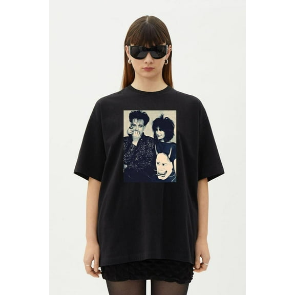 Robert Smith Siouxsie Banshees Goth The Cure 80s T-Shirt, for men & women, up to size 5XL