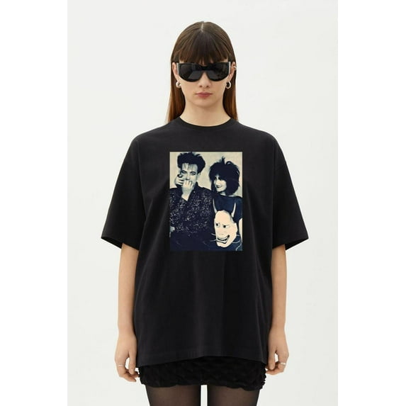 Robert Smith Siouxsie Banshees Goth The Cure 80s T-Shirt, for men & women, up to size 5XL