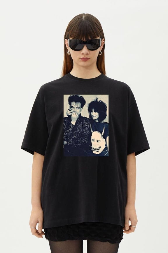 Robert Smith Siouxsie Banshees Goth The Cure 80s T-Shirt, for men & women, up to size 5XL