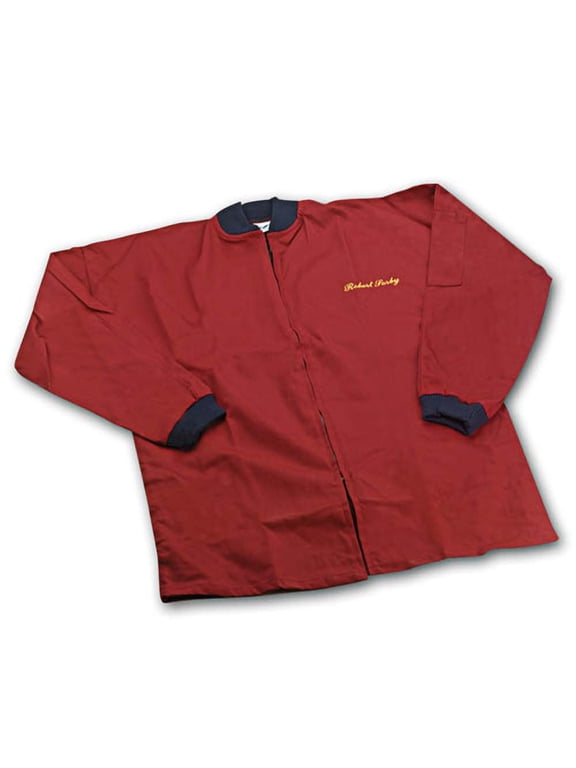 K9011XL Extra Large Traditional Woodturner Smock 67/33 Elastic Neck and Cuffs Zipper Front