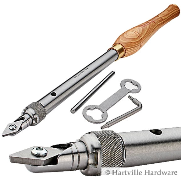 Robert Sorby #RSTM-HCT Turnmaster Handle w/ Detail Point Tungston Carbide Cutter