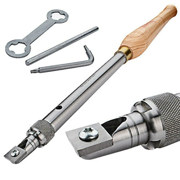 Robert Sorby RSTM-HCT3 TurnMaster Handle with Square Tungsten Carbide Cutter