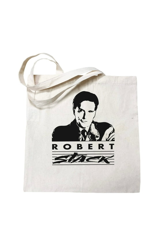 Robert Stack Unsolved Mysteries Canvas Tote Bag