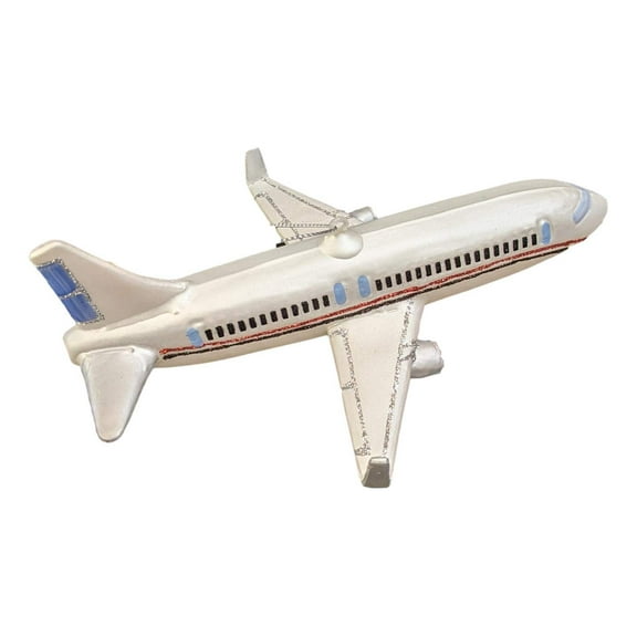 Robert Stanley White Airplane Ornament