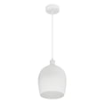 thumbnail image 1 of Robert Stevenson Lighting Ceramic Bell-Shaped Pendant Light, White, 1 of 5