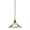 thumbnail image 1 of Robert Stevenson Lighting Robert Stevenson Lighting Silas - Metal Ceiling Light, Brushed Bronze and Black, 1 of 8