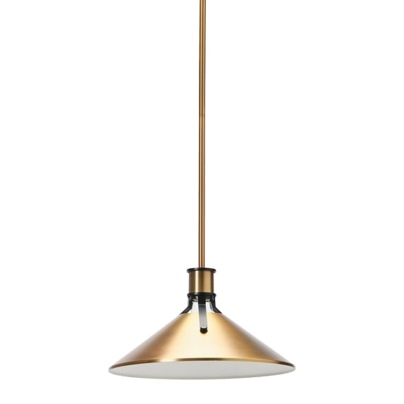 Robert Stevenson Lighting Robert Stevenson Lighting Silas - Metal Ceiling Light, Brushed Bronze and Black