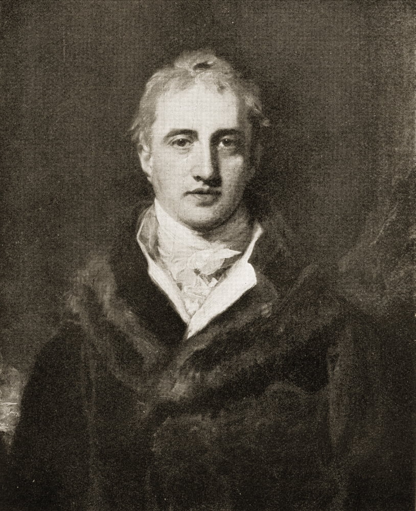 Robert Stewart Viscount Castlereagh Marquis Of LondonderryIreland 1769-1822 From The Painting By Sir Thomas Lawrence Canvas Art - Ken Welsh Design Pics (13 x 16)