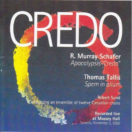 Robert Sund - Credo: Schafer & Tallis - Music & Performance - CD