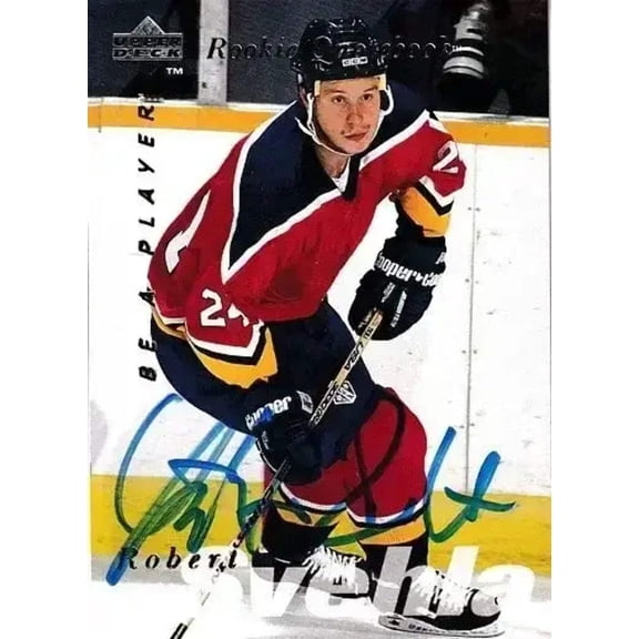 Robert Svehla autographed Florida Panthers 1995-96 Be A Player Rookie Card