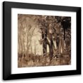 thumbnail image 1 of Robert Swain Gifford 15x15 Black Modern Framed Museum Art Print Titled - Saints Wrestling in the Trees After Dark, 1 of 5