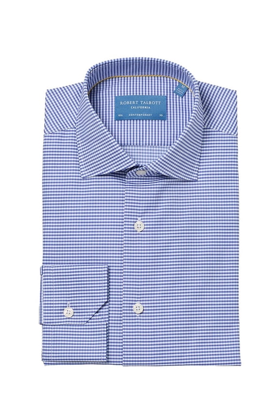 mens Reynolds Contemporary Check Twill Shirt, 14.5-S
