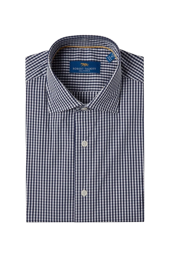 mens Reynolds Gingham Dress Shirt, 16.5-L