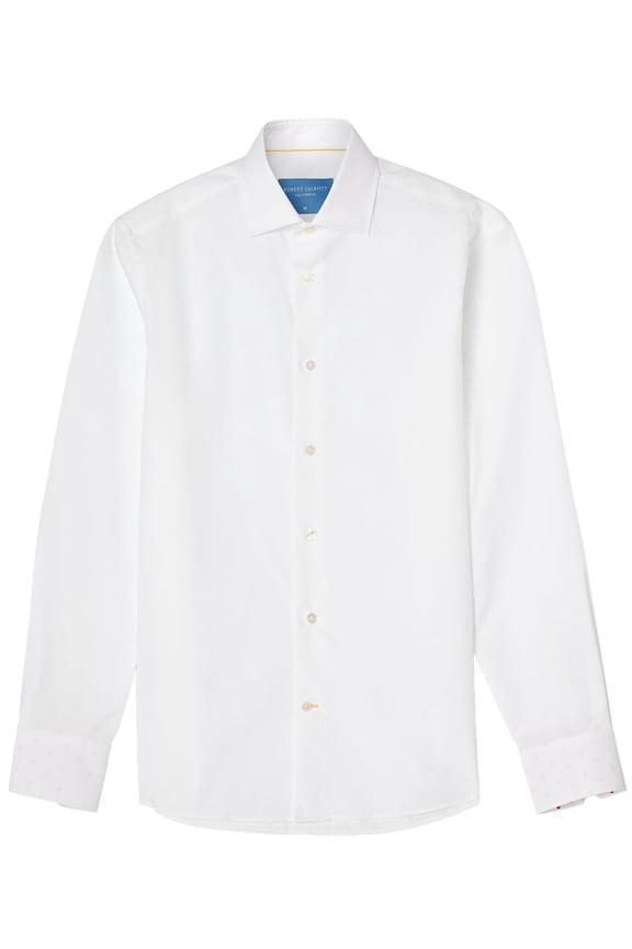 mens Reynolds Novelty Cuff Poplin Shirt, m