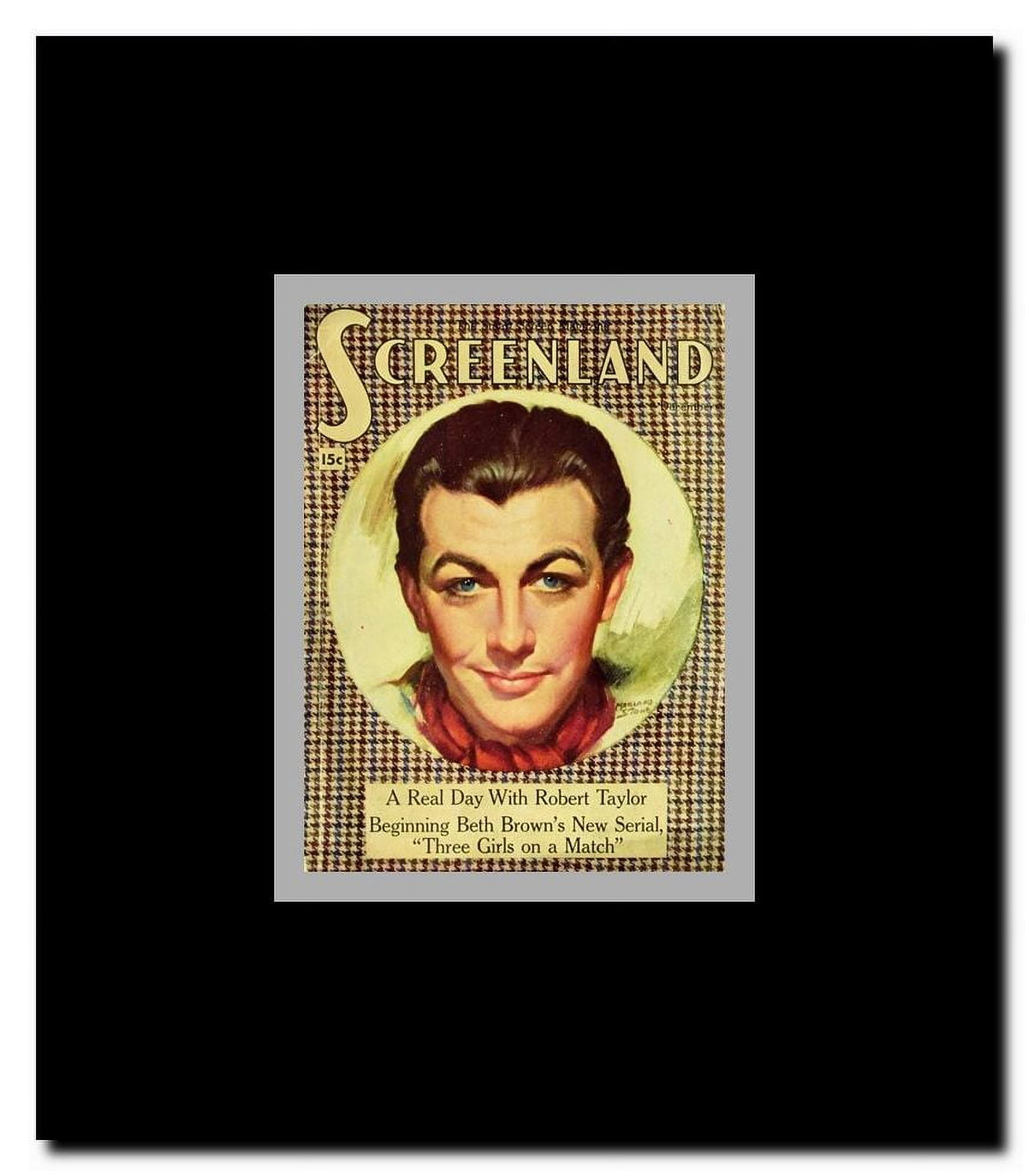 Robert Taylor Framed Movie Poster