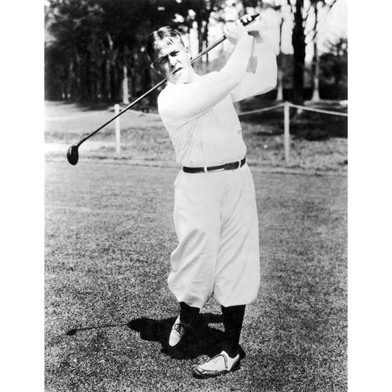 Robert Tyre Jones /N(1902-1971). Known As Bobby. American Golf Player. Poster Print by (24 x 36)