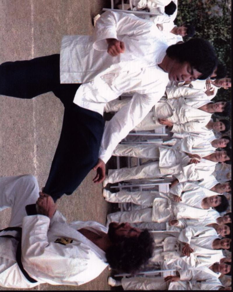 Robert Wall Holding Bruce Lee'S Foot In Enter The Dragon Photo Print ...