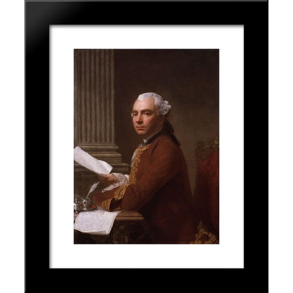 Robert Wood 20x24 Framed Art Print by Ramsay, Allan