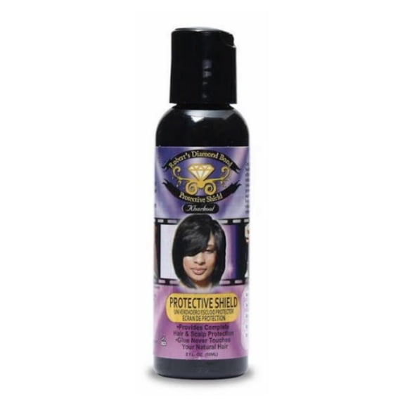 Robert's Diamond Bond - Protective Shield Hair & Scalp Protection [ DARK ] 2 Oz. * BEAUTY TALK LA *