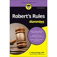 thumbnail image 1 of Pre-Owned Robert's Rules for Dummies (Paperback) 1119241715 9781119241713, 1 of 1