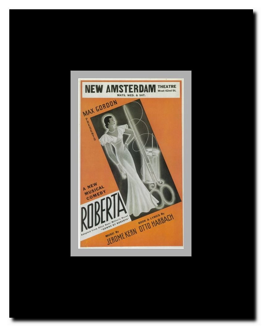 Roberta (Broadway) Framed Movie Poster