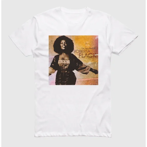 Roberta Flack The Very Best Of Roberta Flack Album Cover T-shirt, size S-5XL