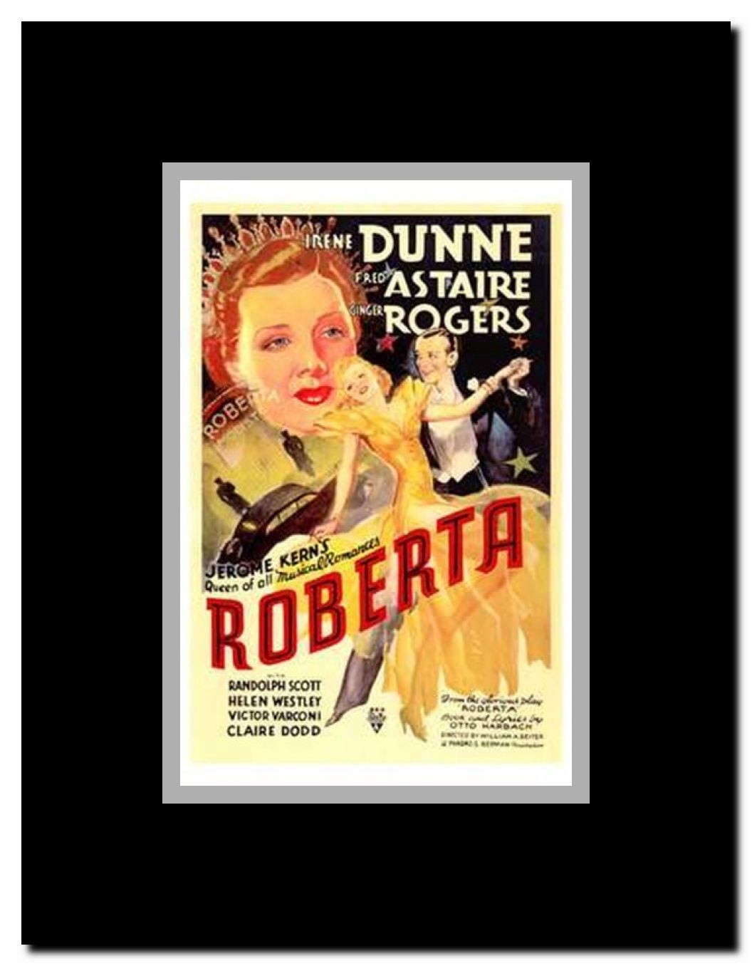 Roberta Framed Movie Poster