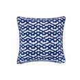 thumbnail image 1 of Roberta Roller Rabbit Big Cata Decorative Pillow Cover 18 x 18 Blue, 1 of 1