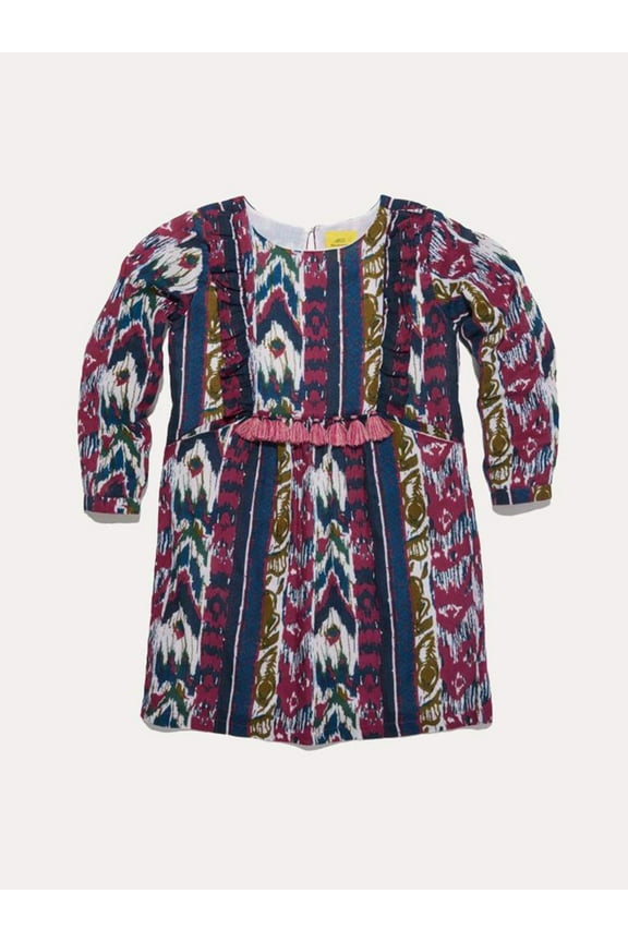 Roberta Roller Rabbit Girls Bapa Cyril Dress 6 Years Plum